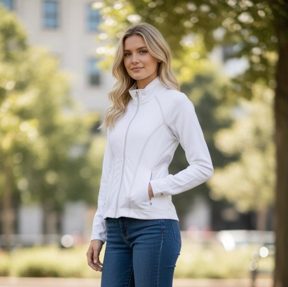 Athleta Women's White Jacket Size Xs #107